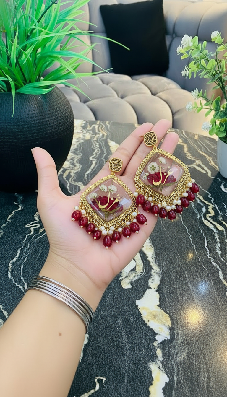 Gul-Naam Jhumkas