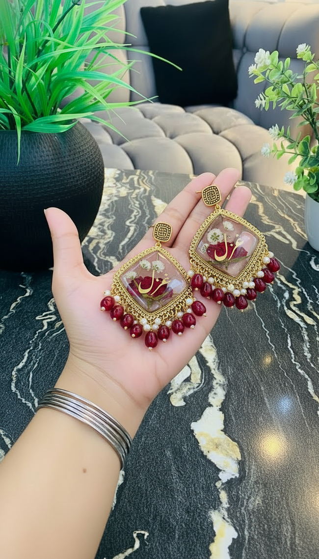 Gul-Naam Jhumkas