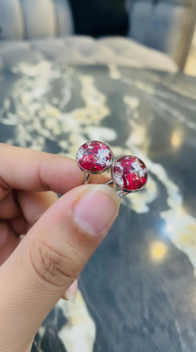 Laal Sitara Ring 🌹✨