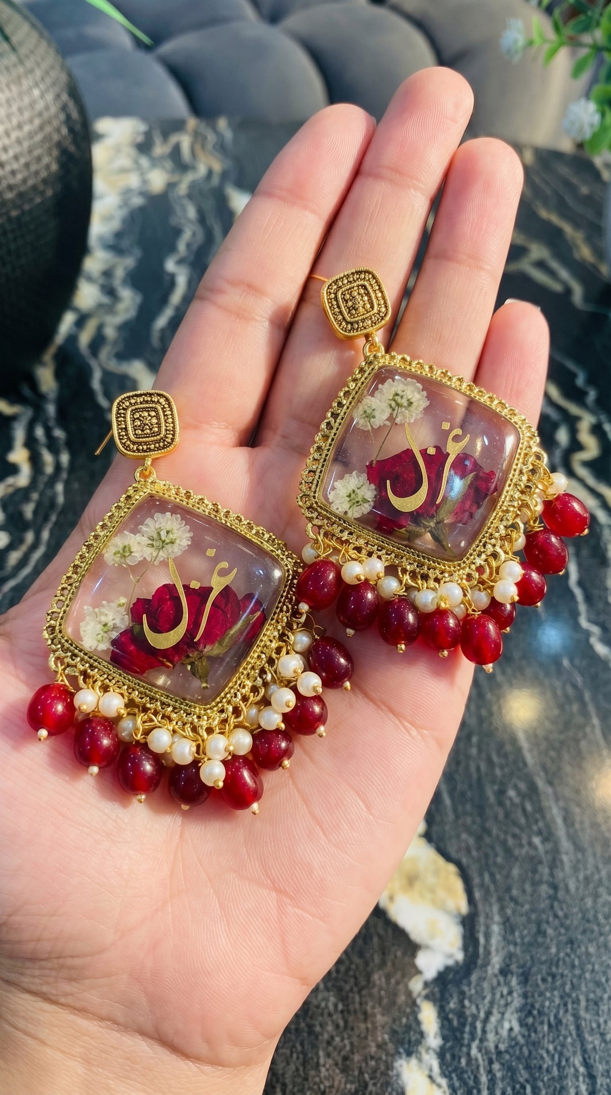 Gul-Naam Jhumkas