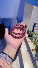 Rose Petal Bangles