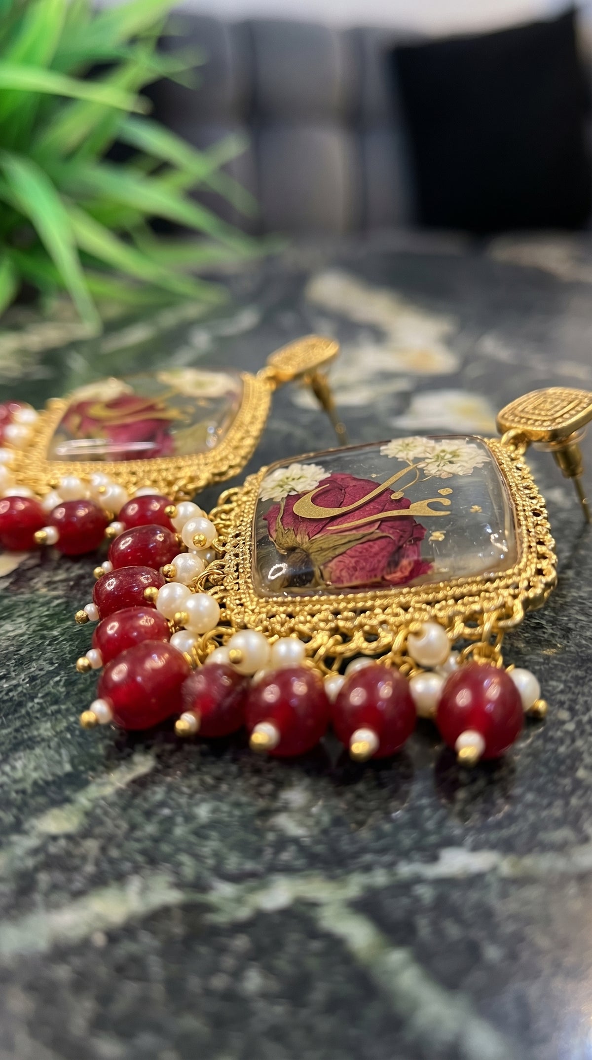 Gul-Naam Jhumkas